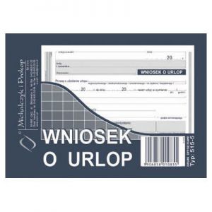 Druk MiP Wniosek o Urlop A6/40